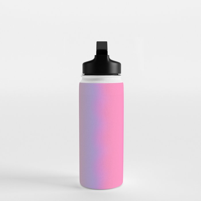 Pink Abstraction - Mid Century Minimalist Gradient Water Bottle Gallery Image 3