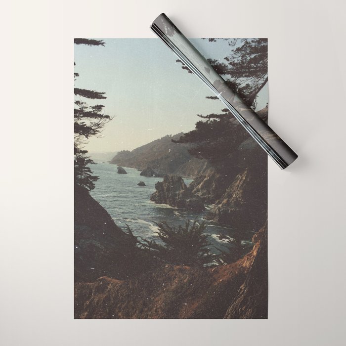 Road Trip USA - big sur Wrapping Paper Gallery Image 1