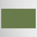 Basil Green Solid Color Tablecloth Gallery Image 2