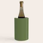 Basil Green Solid Color Wine Chiller Gallery Image 2