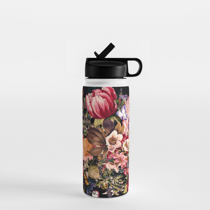Midnight Garden VII Water Bottle Gallery Image 1
