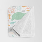 Under the Sea Throw Blanket Gallery Image 3