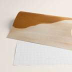 Golden Glimmer Mountain Lake Wrapping Paper Gallery Image 2