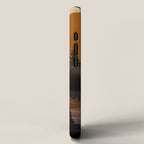 Golden Glimmer Mountain Lake iPhone Case Gallery Image 2