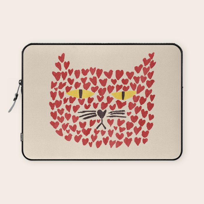 Love thy cat Laptop Sleeve Gallery Image 1