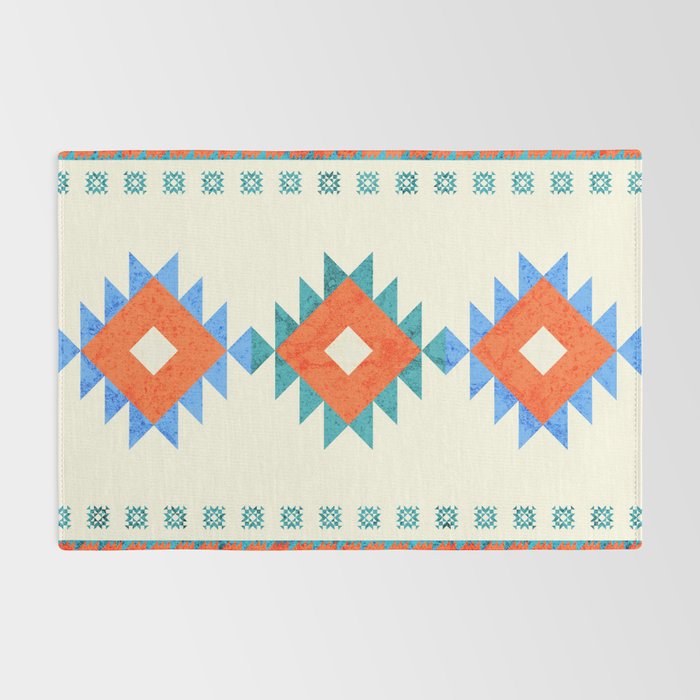 geometry navajo pattern no3 Rug Gallery Image 2