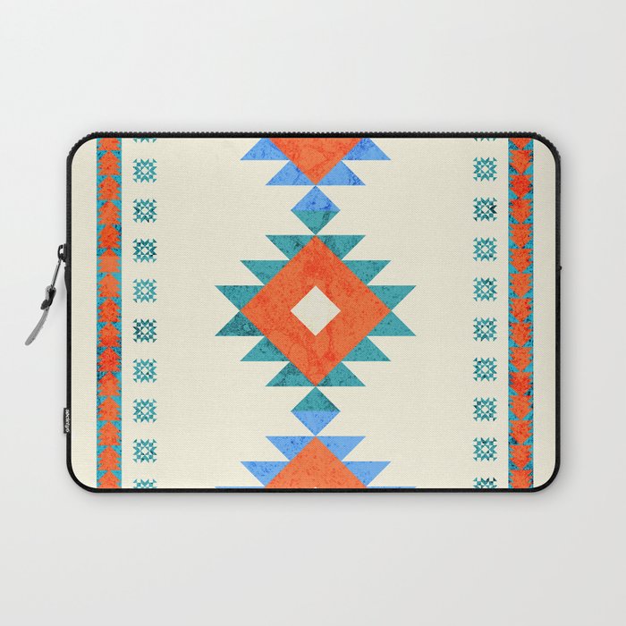 geometry navajo pattern no3 Laptop Sleeve Gallery Image 1