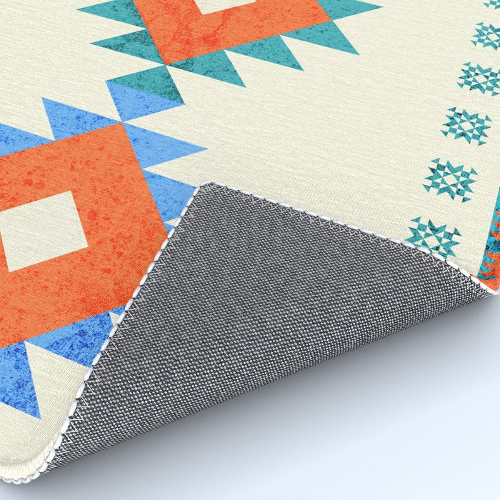 geometry navajo pattern no3 Rug Gallery Image 4