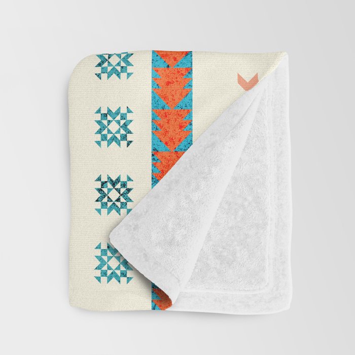 geometry navajo pattern no3 Throw Blanket Gallery Image 3