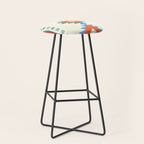 geometry navajo pattern no3 Stool Gallery Image 1