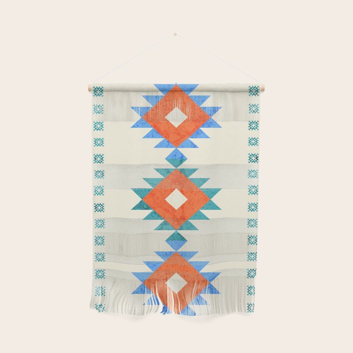 geometry navajo pattern no3 Wall Hanging Gallery Image 1