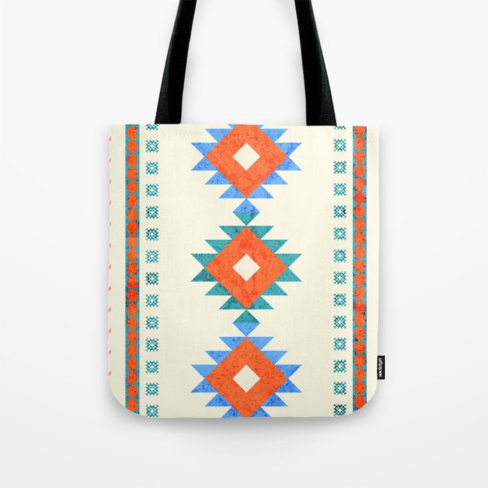 geometry navajo pattern no3 Tote Bag Gallery Image 1