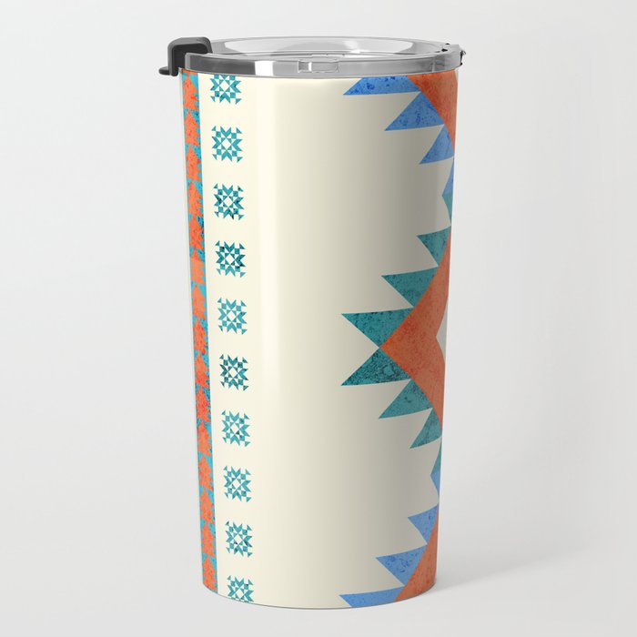 geometry navajo pattern no3 Travel Mug Gallery Image 3