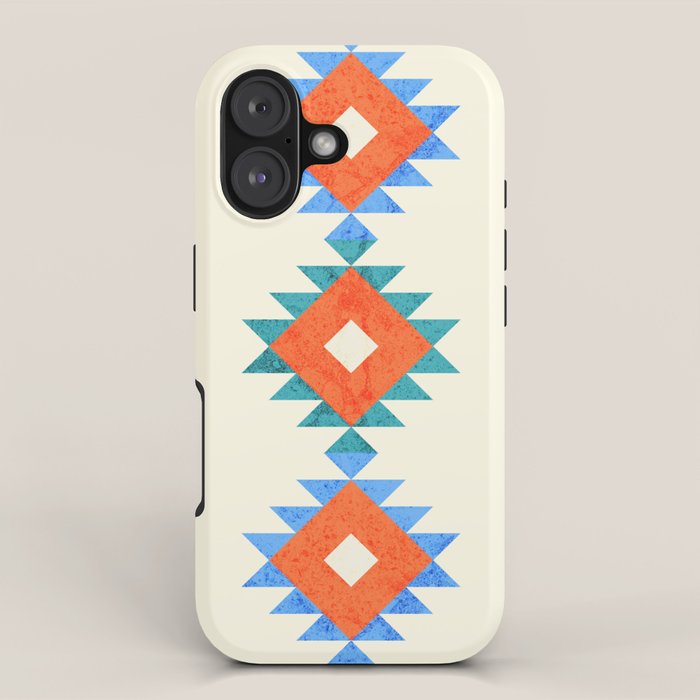 geometry navajo pattern no3 iPhone Case Gallery Image 1