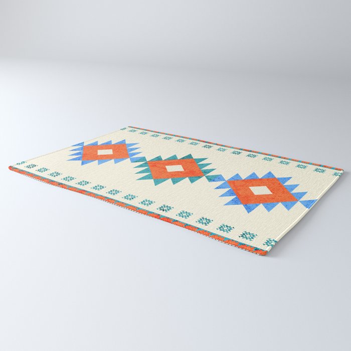geometry navajo pattern no3 Rug Gallery Image 3