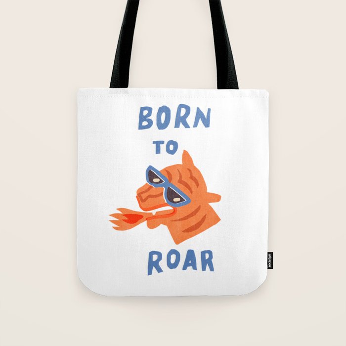 Born to roar Tote Bag Gallery Image 1