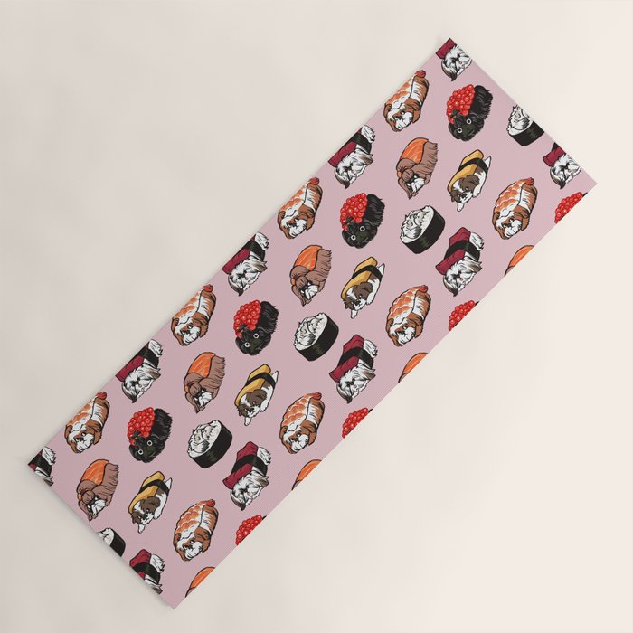 Sushi Shih Tzu Yoga Mat Gallery Image 1