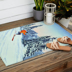 Skiing The Clear Leader Outdoor Rug Gallery Image 2