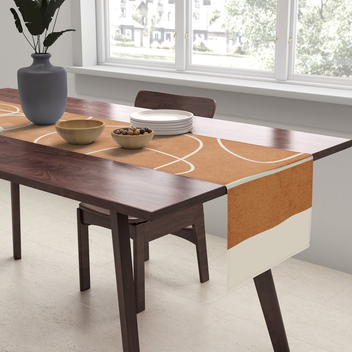 Lines in Space 8 Table Runner Gallery Image 2