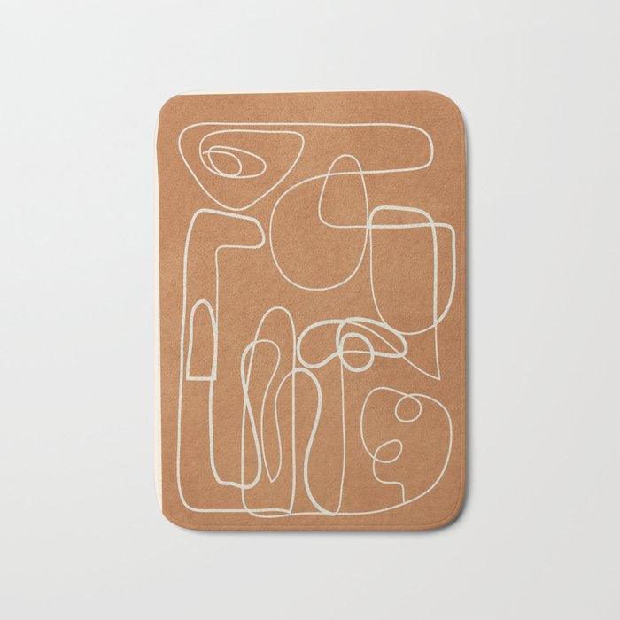 Lines in Space 8 Bath Mat Gallery Image 1