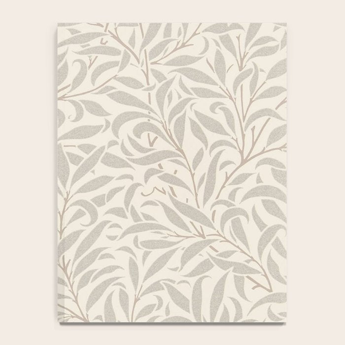 William Morris Willow Bough Ecru Silver Notebook Gallery Image 4