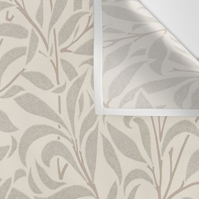 William Morris Willow Bough Ecru Silver Wall Tapestry Gallery Image 3