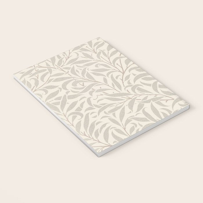 William Morris Willow Bough Ecru Silver Notebook Gallery Image 3