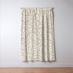 William Morris Willow Bough Ecru Silver Window Curtain Gallery Image 3