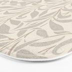 William Morris Willow Bough Ecru Silver Bath Mat Gallery Image 3