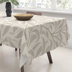 William Morris Willow Bough Ecru Silver Tablecloth Gallery Image 3