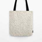 William Morris Willow Bough Ecru Silver Tote Bag Gallery Image 1
