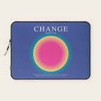 Gradient Angel Numbers: Angel Number 555 - Change Laptop Sleeve Gallery Image 1