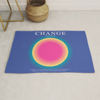 Gradient Angel Numbers: Angel Number 555 - Change Rug Gallery Image 1