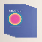 Gradient Angel Numbers: Angel Number 555 - Change Wrapping Paper Gallery Image 3