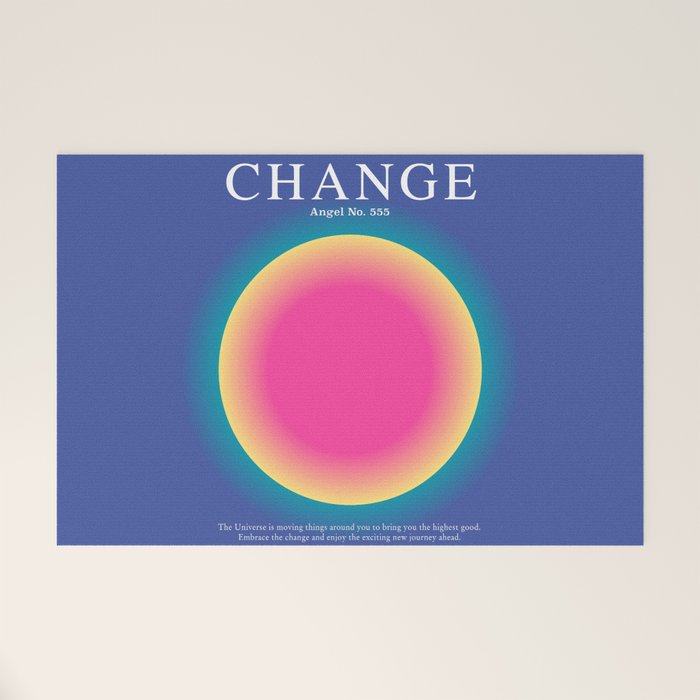 Gradient Angel Numbers: Angel Number 555 - Change Welcome Mat Gallery Image 1