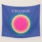 Gradient Angel Numbers: Angel Number 555 - Change Wall Tapestry Gallery Image 4