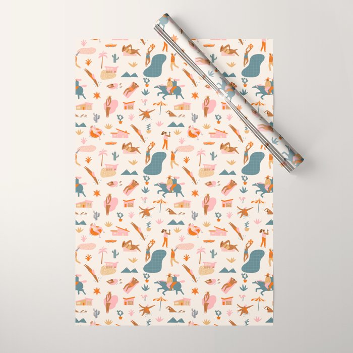 Palm Springs Wrapping Paper Gallery Image 1
