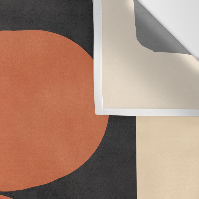 Mid-Century Abstract Balance 09 Wall Tapestry Gallery Image 3