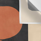Mid-Century Abstract Balance 09 Wall Tapestry Gallery Image 3