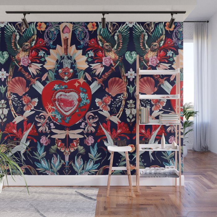 LOVE - Night Wall Mural Gallery Image 1