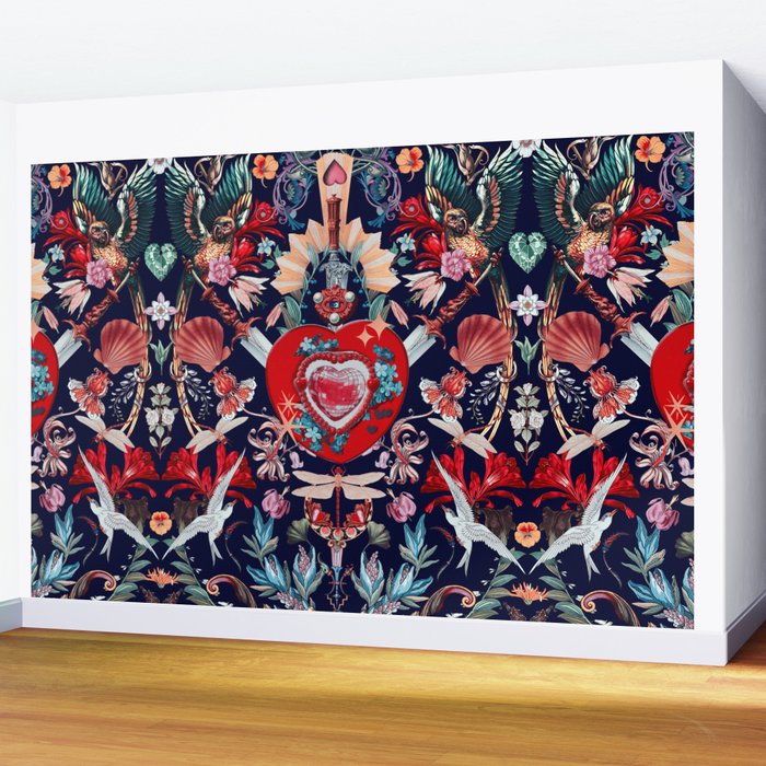 LOVE - Night Wall Mural Gallery Image 2