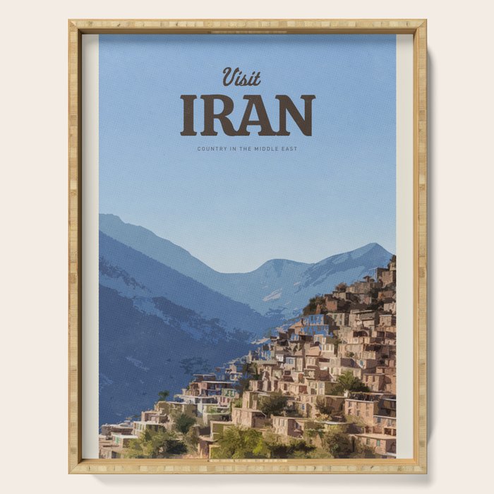 Visit Iran Serving Tray Gallery Image 1