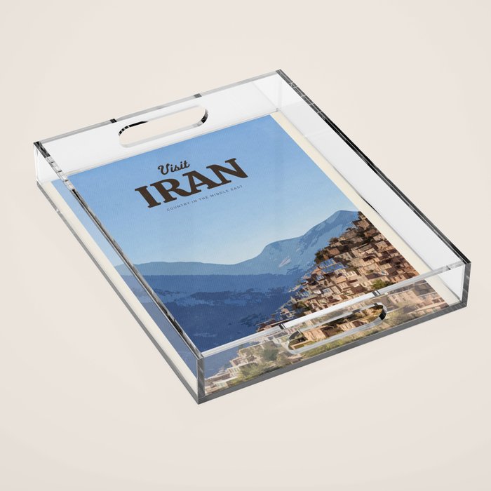 Visit Iran Acrylic Tray Gallery Image 1