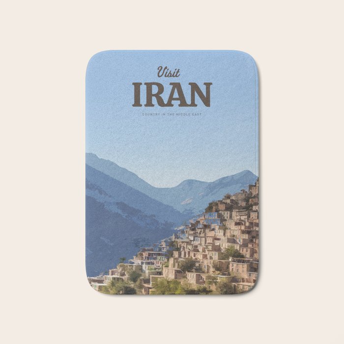 Visit Iran Bath Mat Gallery Image 1