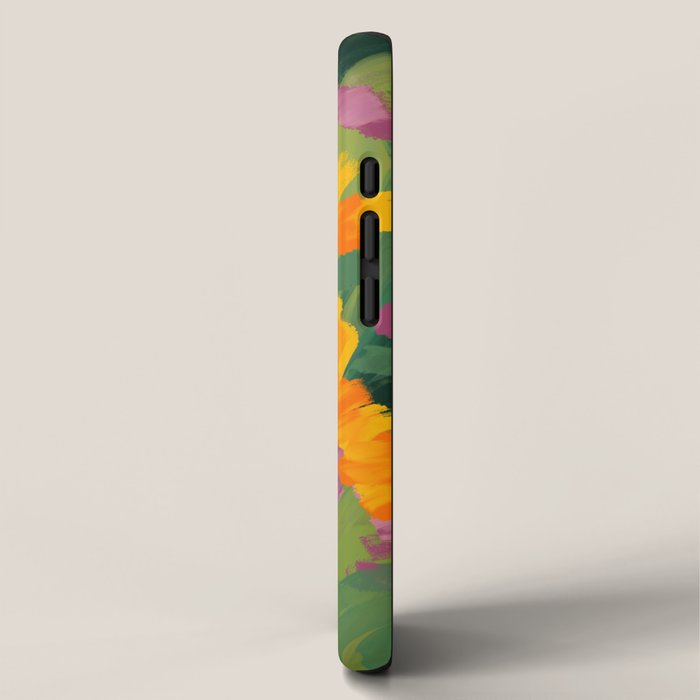 Abstract Floral Evening iPhone Case Gallery Image 2