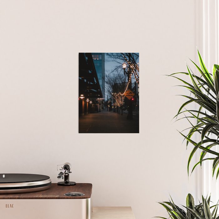 Portland Pearl Blue Hour Poster Gallery Image 2