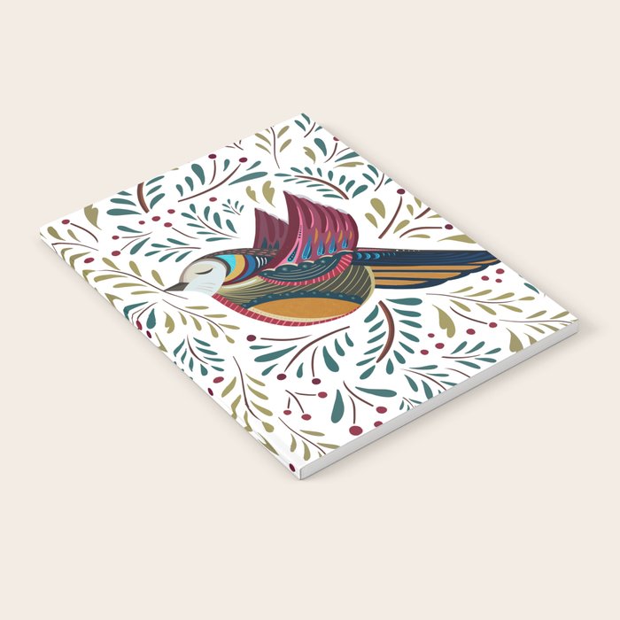 Peace Bird | White Notebook Gallery Image 1