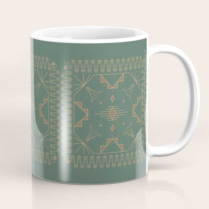Lost Desert - Green Coffee Mug Gallery Image 1