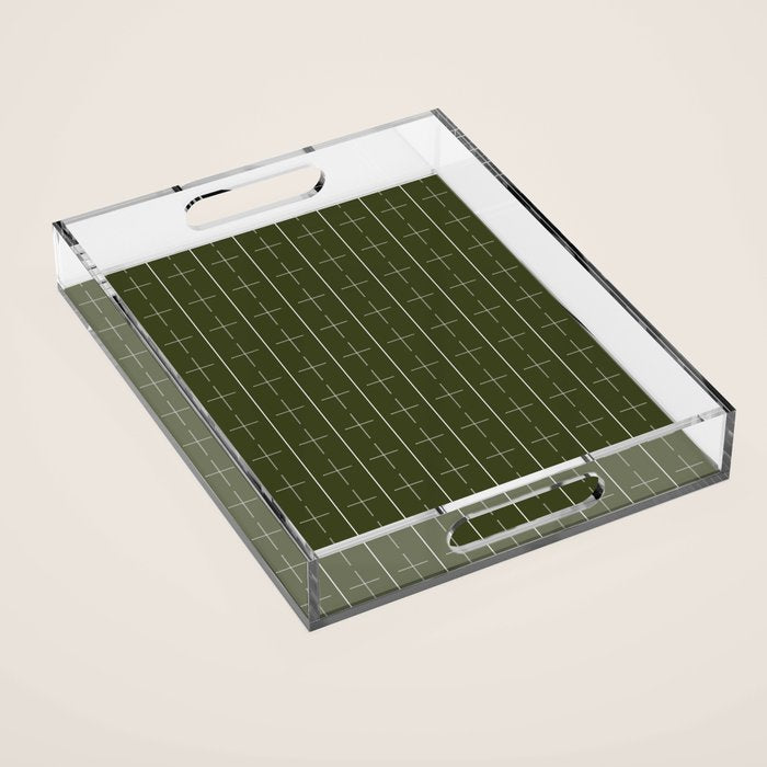 | + | + | Olive Green Acrylic Tray Gallery Image 1