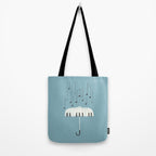 Singing in the rain Tote Bag Gallery Image 2